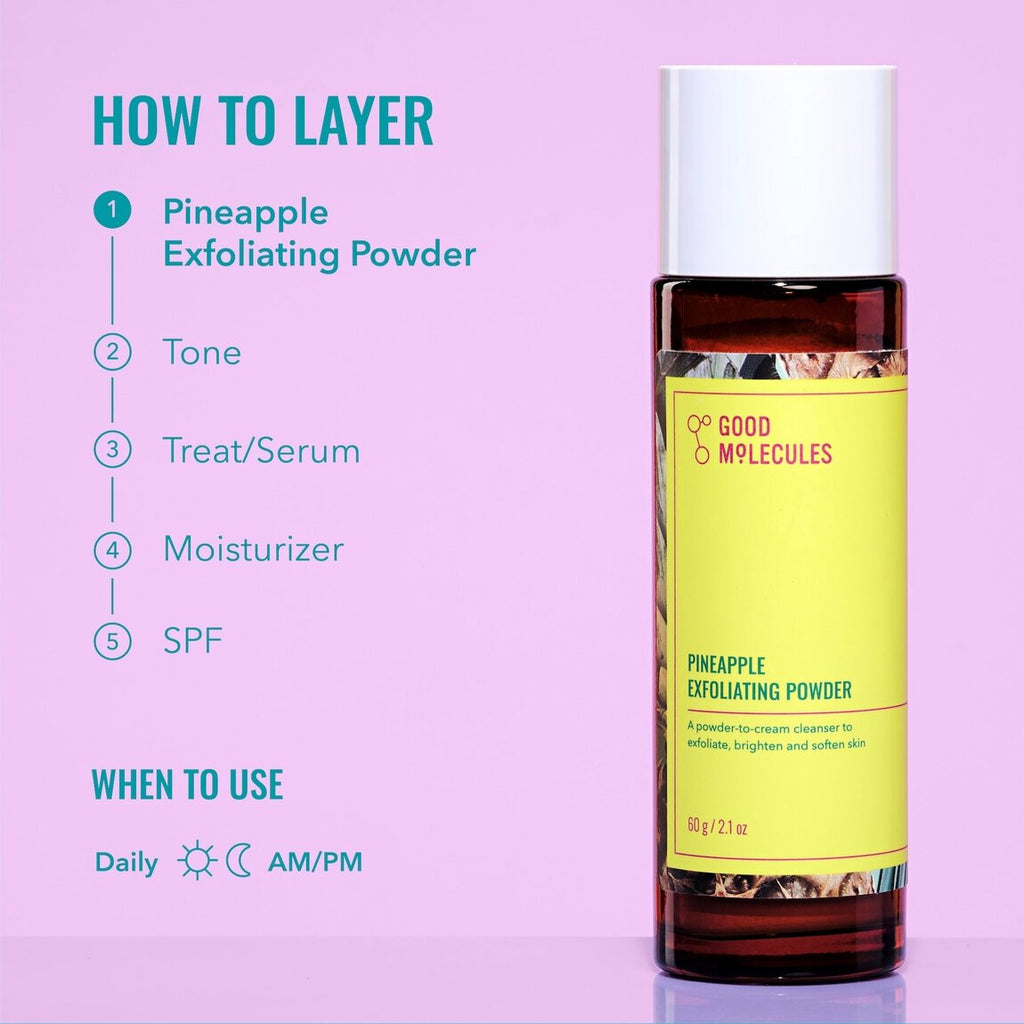 Good Molecules Pineapple Exfoliating Powder 60g alternative view 5.