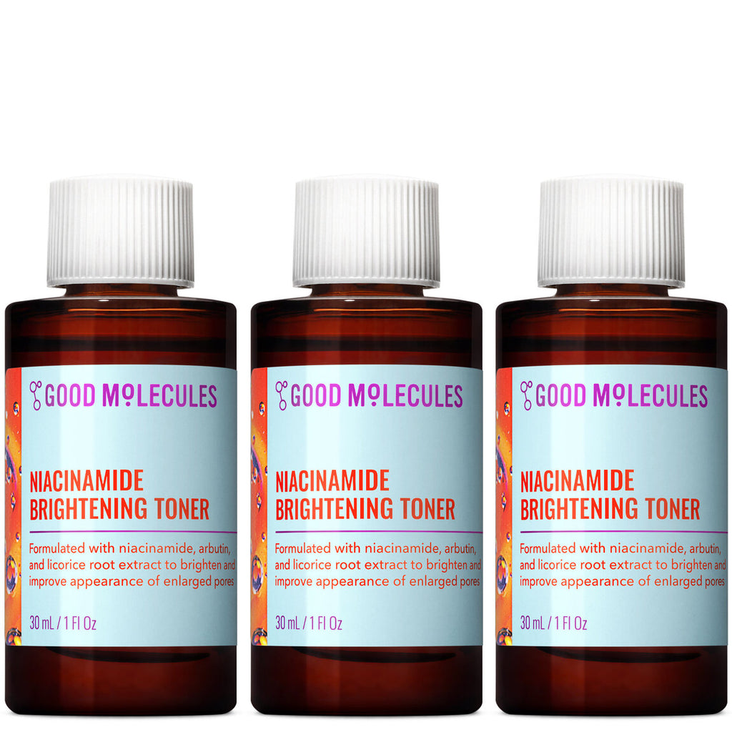 Niacinamide Brightening Toner - 30ml (3-Pack)