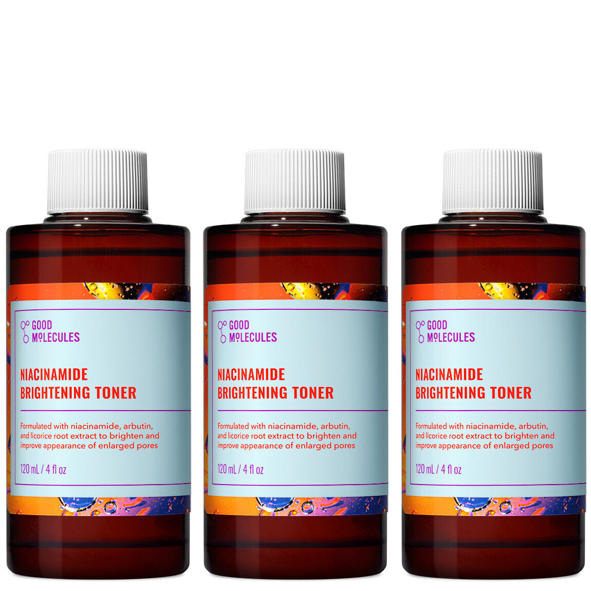 Niacinamide Brightening Toner - 120ml (3-Pack)