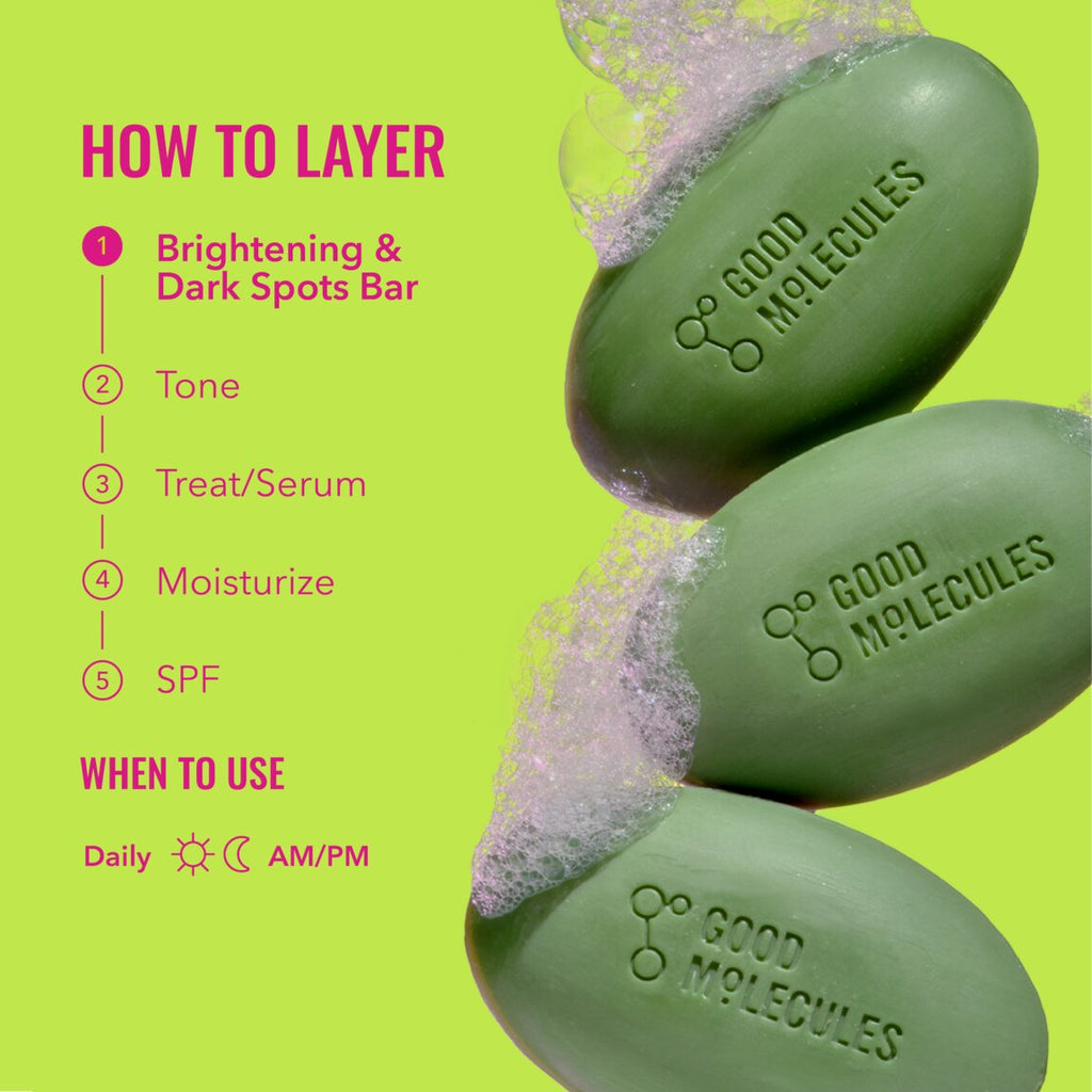 Good Molecules Brightening & Dark Spots Bar 1 Bar alternative view 6.